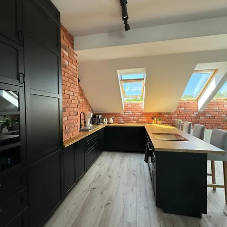 Apartman Apartament Z Tarasem W Gdansku
