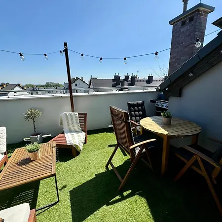 Apartman Apartament Z Tarasem W Gdansku *